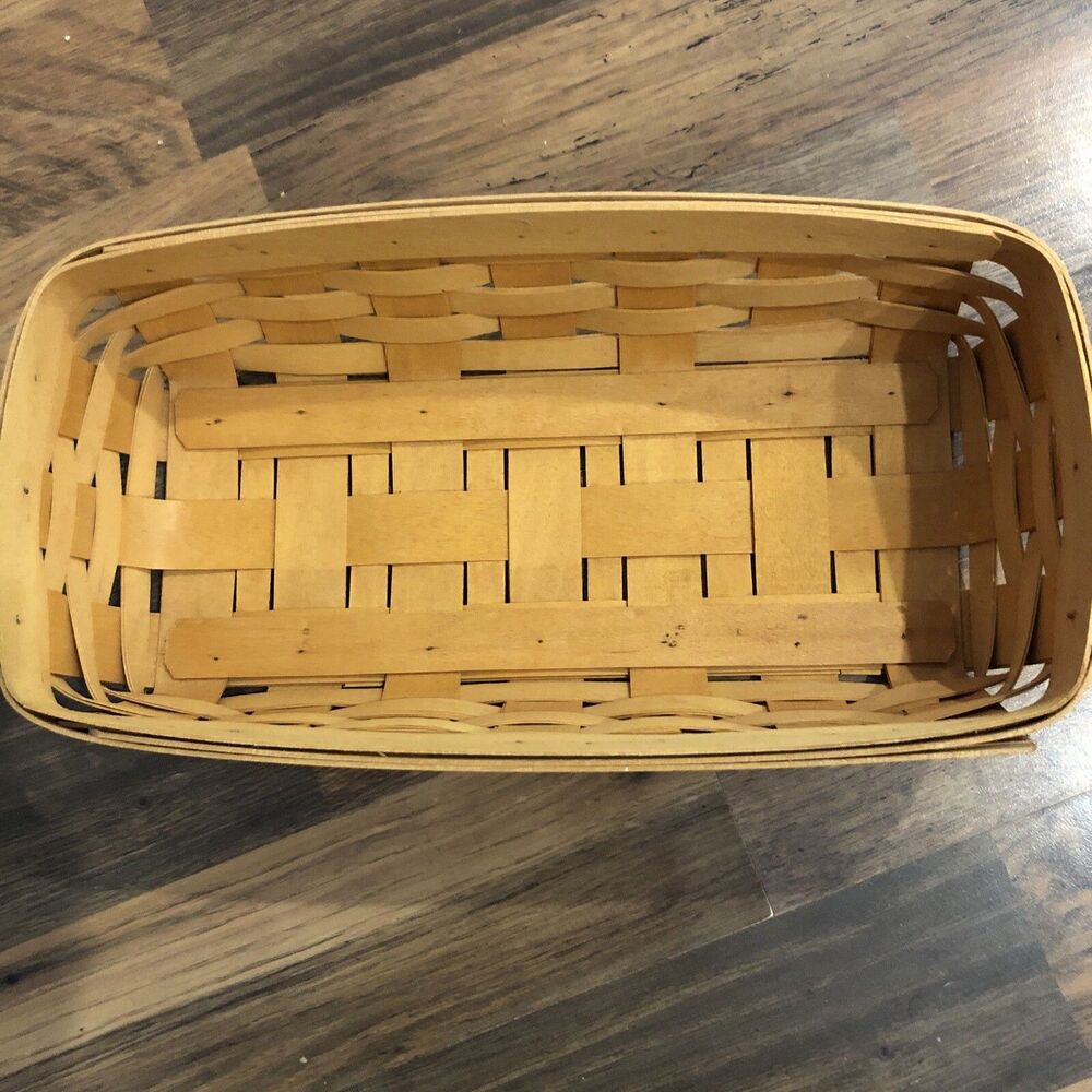 Longaberger bread Basket With Protector And Liner 14702